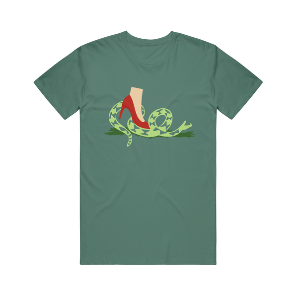 SNAKE - GREEN T-SHIRT – JVKE SNAKE - GREEN T-SHIRT – JVKE